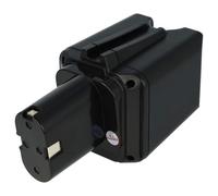 EXTENSILO Batterie compatible avec Bosch série GBM 1º géneration avec excroissance 9,6 V outil électrique (2500 mAh, NiMH, 9,6 V)