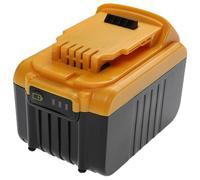 EXTENSILO Batterie compatible avec Dewalt DCS391, DCS381, DCS387, DCS380M1, DCS380L1, DCS380B, DCS391B outil électrique (6000 mAh, Li-ion, 18 V)