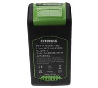 EXTENSILO Batterie compatible avec Greenworks GD40CS40, GD40CS40K2X, GD40CS40K4, GD40LM45, GD40LM45K2X outil électrique (5000 mAh, Li-ion, 40 V)