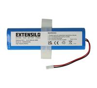 EXTENSILO Batterie Compatible avec iLife V8s | X3, X750 robot électroménager (3400mAh, 14,4V, Li-ion)