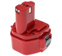 EXTENSILO Batterie compatible avec Klauke EK 12025, EK 12042, EK 120UPLUS, EK 18PLUS outil électrique (3300 mAh, NiMH, 12 V) Rouge