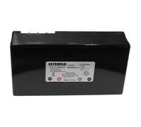 EXTENSILO Batterie compatible avec Stiga Autoclip 230, 230S, M3, M5, M7 robot tondeuse (3400mAh, 25,2V, Li-ion)