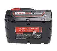EXTENSILO Batterie Compatible avec Würth Master H 28-MA Outil électrique, aspirateur (5000 mAh, Li-ION, 28 V)