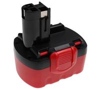 EXTENSILO Batterie remplacement pour Bosch 2 607 335 533, 2 607 335 611, 2607335533, 2607335534 pour outil électrique (3300 mAh, NiMH, 14,4 V)