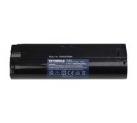EXTENSILO Batterie remplacement pour Makita 191679-9, 192532-2, 192695-4, 632002-4, 632003-2, 7000, 7002 pour outil électrique (3300 mAh, NiMH, 7,2 V)