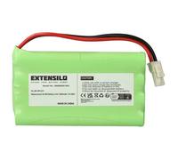 EXTENSILO Batterie remplacement pour Somfy 5071688, 2400720, 5008956 pour motorisation de porte ou portail (2000mAh, 9,6V, NiMH)