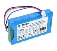 EXTENSILO Batterie remplacement pour Yard Force 1920726 pour robot tondeuse (3400mAh, 18V, Li-ion)