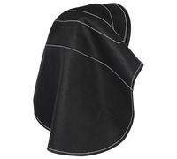Extension Arrière en Tissu Noir pour Casque de Soudage, Protection du Cou | Installation sans Outil, Compatibilité, 103g, Protège Contre les Projections, pour Soudeurs Professionnels en Atelier