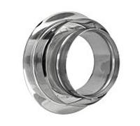 Extension Bertrams Ewr 21ESW120-150 Ø 120/150 mm, simple paroi, acier inoxydable