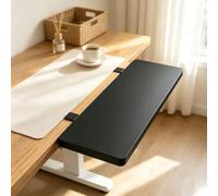 Extension Bureau Pliable Ergonomique for Espace de Travail | Tablette supplémentaire polyvalente économise de la place adaptée aux accessoires(Noir,40*25cm/15.7*9.8in)
