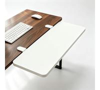 Extension Bureau Pliable Ergonomique for Espace de Travail | Tablette supplémentaire polyvalente économise de la place adaptée aux accessoires(White,80*20cm/31.4*7.8in)
