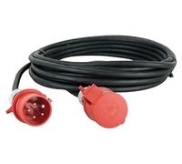 Showtec Extension Cable, 3x 32A 380V 25 m/5 x 4 mm2 Câble d' Noir G