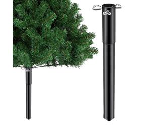 Extension d'arbre de Noël - Élévateur d'arbre de Noël avec 3 vis de fixation, élévateur d'arbre artificiel | Pour terrasses intérieures et extérieures, balcons, terrasses, porches, jardins,