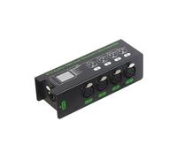 Extension de Câble Audio/DMX 4 Canaux 3 Broches sur Réseau DMX512 Adaptateur Ethernet XLR Vers RJ45 XLR-Femelle