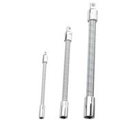 Extension De Douille Flexible - Bielle En Acier Au Carbone Chrome Vanadium | Bielle De Clé Électrique Flexibles | Tige Dextension Flexibles | Barre D'extension D'arbre Flexible De Câble, Cliquet Pour