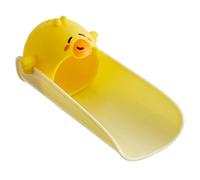 Extension de robinet de dessin animé - Rallonge de robinet en silicone PP de 14 cm, guide anti-éclaboussures en forme de U, embout de débit d'évier | Aide réglable pour robinet de cuisine et de