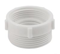 Extension de siphon d'évier de 3,8 cm à 3,8 cm en polypropylène pour installations de vidange de baignoire, douche, cuisine