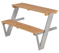 Extension de type "pique-nique" pour cabane de jeu, table et banc, en bois, à partir de 18 mois