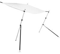 Extension d'ombrage T-Top blanc 170x170x(115-183) cm