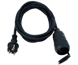 Extension line 1,5m, 250V 16A, 3x1.5mm² - Câbles Schuko
