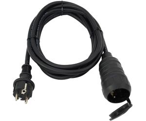 Extension line 3m, 250V 16A, 3x1.5mm² - Câbles Schuko