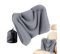 Extension lombaire gonflable - Cale de remplie d'air, repose-bureau ergonomique, entretoise de soulagement de la sciatique du coccyx, composant de siège de conducteur de véhicule, kit de théra