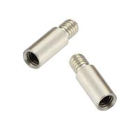 Extension M4 pour vis de reliure Chicago - rallonge filetée - longueurs et quantités au choix - nickelées, 10 mm, 20 pièces