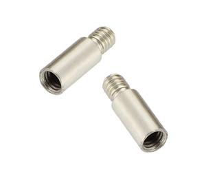 Extension M4 pour vis de reliure Chicago - rallonge filetée - longueurs et quantités au choix - nickelées, 10 mm, 20 pièces