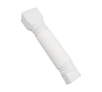 Extensions de tuyau de descente de gouttière, connecteur de gouttière universel pour évacuation des eaux pluviales incluses(blanche)