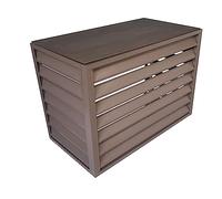Extérieures Couverture de Centrale Écran,stores d'unité extérieure,Couvercle de poubelle autoportante,Cache climatiseur exterieur aluminium,Grille de persienne Couverture Anti-poussiè,adapté à l'ex