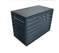 Extérieures Couverture de Centrale Écran,stores d'unité extérieure,Couvercle de poubelle autoportante,Cache climatiseur exterieur aluminium,Grille de persienne Couverture Anti-poussiè,adapté à l'ex