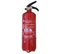 Extincteur 2 kg ABC avec support pour voiture, maison, caravane, bureau, cuisine