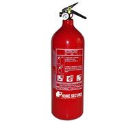 Lifebox Extincteur à poudre 2 kg ABC – manomètre