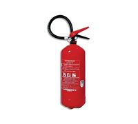 Lifebox Extincteur à poudre 6 kg avec manomètre