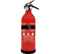 Extincteur à pression permanente à poudre ABC avec manomètre 1kg ANAF - 16454