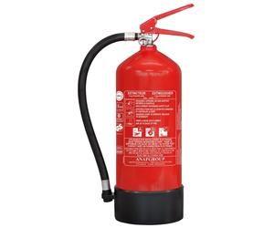 Extincteur à pression permanente à poudre ABC avec manomètre 6kg ANAF - 16458