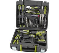 EXTOL CRAFT perceuse-visseuse sans fil, BRUSHLESS, 20V Li-ion, 2Ah, SET TOOL SET 46KS