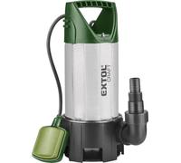 EXTOL CRAFT Pompe de puisard submersible en acier inoxydable pour eaux sales, 1100W, 15000l/h 414162