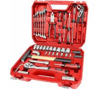 EXTOL PREMIUM 8818420 set d'outils 55pcs, 1/4", 1/2", CrV