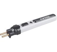 Extol Premium Coupe-polystyrène avec batterie I Coupe-fil chaud sans fil avec kit d'embouts de coupe pour projets de bricolage et modélisme I Coupe-mousse électrique I Rechargeable via USB-C
