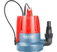 EXTOL PREMIUM pompe submersible pour pompage à sec, 400W 8895014