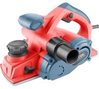 Extol Premium rabot électrique, extra large : 110mm, 1000W, jusqu'à 3mm de profondeur de coupe, guide parallèle, 2 rainures pour chanfreiner, collecteur de poussière et adaptateur de flexible, rabot
