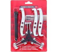 Extracteur 3 griffes 100 mm pour roulement - PRECISION STEEL - Pignon - Volant moteur