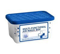 Extracteur automatique d'absorbeur de boîte à air multifonctionnel | Purificateur d'air anti-poussière pour placard, cave, maison, voiture, camping-car, salle de bain pour chat