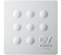 Extracteur axial mural pour ventilation domestique résine anti-UV Ø 120 mm IPX