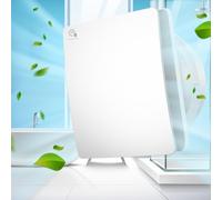 Extracteur d'Air 100mm, VMC Salle de Bain Hygroréglable et Minuterie | Ventilateur Salle de Bain, Silencieux 34dB (95 m³/h, 12W, IPX4), avec Clapet Anti-Retour pour Bain, WC, Cuisine
