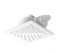 Extracteur d'Air ABS Design 30x30cm Extracteur d'Air ABS Design | Débit 25 CFM, silencieux 2.0 sones, élimine humidité et , pour idéal 12m², neutre
