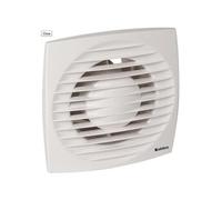 Ventilateur-extracteur de salle de bains ou cuisine Aldes 125mm avec déshumidificateur et programmateur Blanc 230V