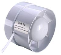 Extracteur d'air de 125 mm, 16 W, 141 CFM, 2200 tr/min, pour installation en gaine ou en saillie