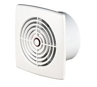 Extracteur d'air de salle de bain 100 mm avec capteur d'humidité, minuteur et système de roulement à billes Humidistat WR100H
